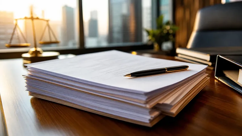 Business formation paperwork on a desk, How to Dissolve an LLC in Minnesota
